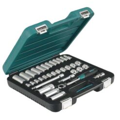 Kamasa Hylsnyckelsats 3/8 25006 med 34 delar och långa hylsor