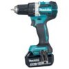 Makita DDF484RTJ 18V borrskruvdragare med kolborstfri motor och två 5,0Ah batterier i MAKPAC