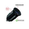 Billaddare USB/USB-C Swissten