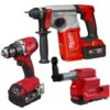 Milwaukee M18 BN KOMBI Powerpack – Borrskruvdragare och borrhammare med 2×5,0Ah batterier