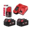 Batteripaket Milwaukee M18 NRG-502