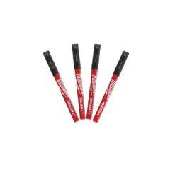 Märkpenna Milwaukee Tunn fin spets Svart 4-Pack